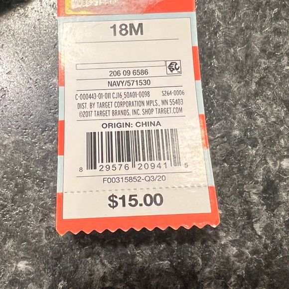 CAT & JACK BABY Black & White Striped Long Sleeve Chunky Knit Bodysuit Size 18M - Picture 4 of 6